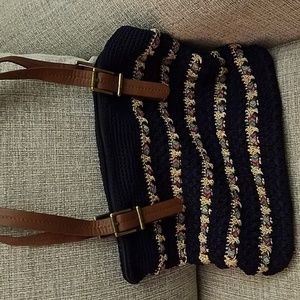 The Sak crochet and ribbon bag.